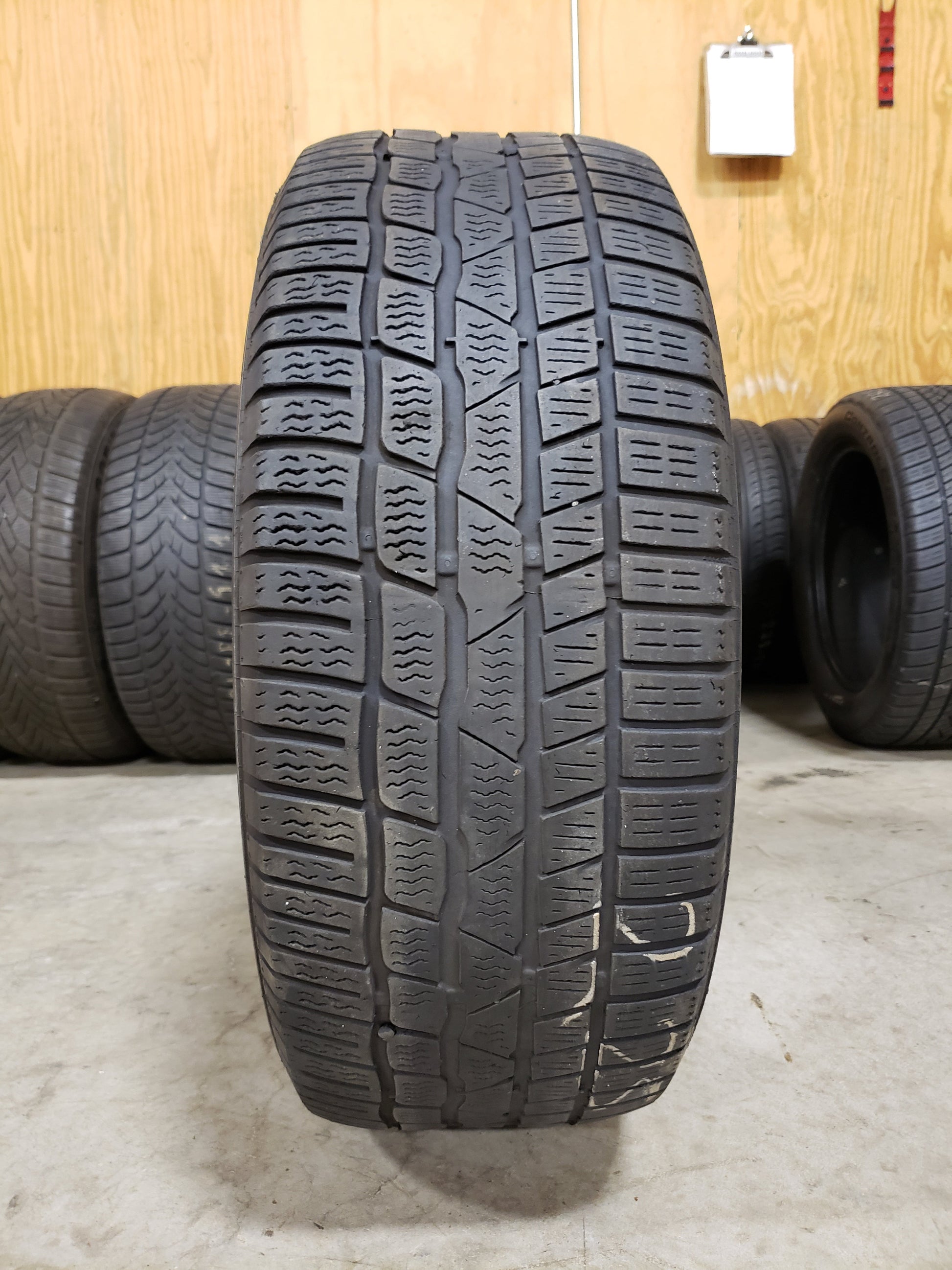 SINGLE 225/55R16 Continental Conti Winter Contact TS830P 99H XL - Used Tires