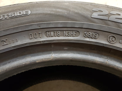 SINGLE 225/55R16 Continental Premium Contact 99Y XL - Used Tires