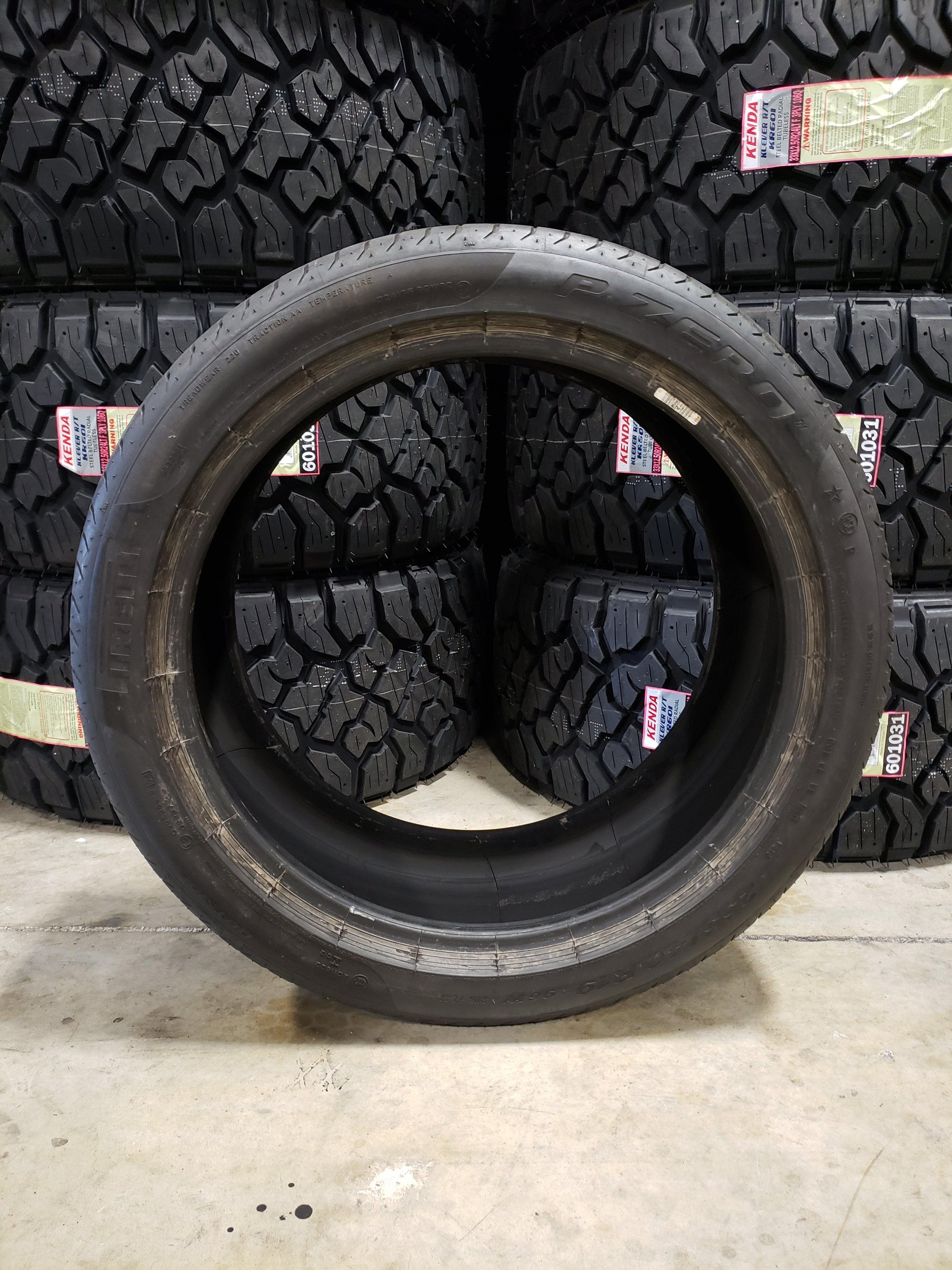 SET OF 2 255/40R19 Pirelli (1) P Zero (1) P Zero RFT 96 Y XL - Used Tires