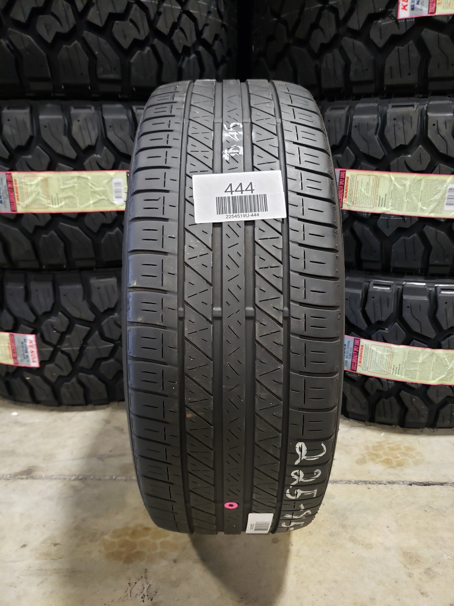 SET OF 2 225/45R19 Dunlop SP Sport 5000 92 W XL - Used Tires