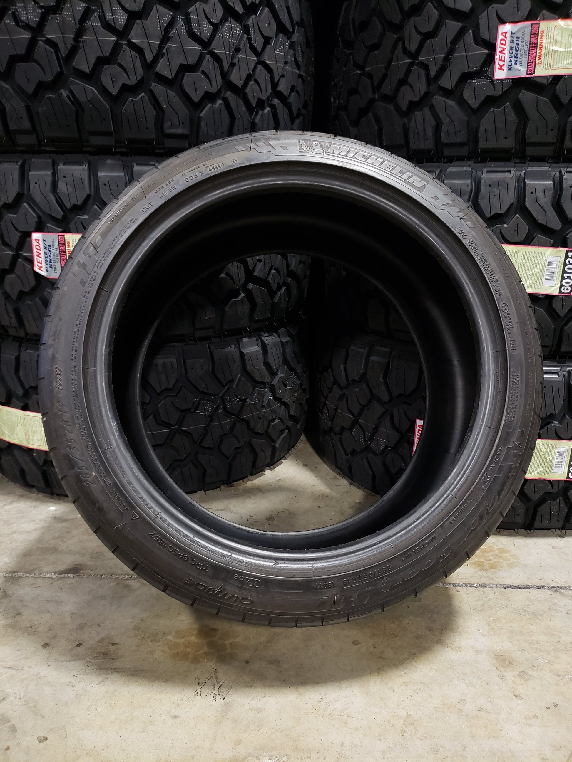 SINGLE 285/35R19 Michelin Pilot Sport 2 99 Y XL - Used Tires
