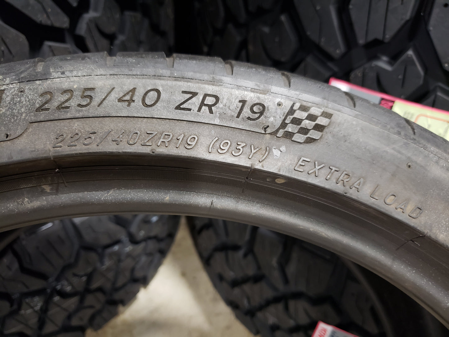 SINGLE 225/40R19 Michelin Pilot Sport 4 S 93 Y XL - Used Tires