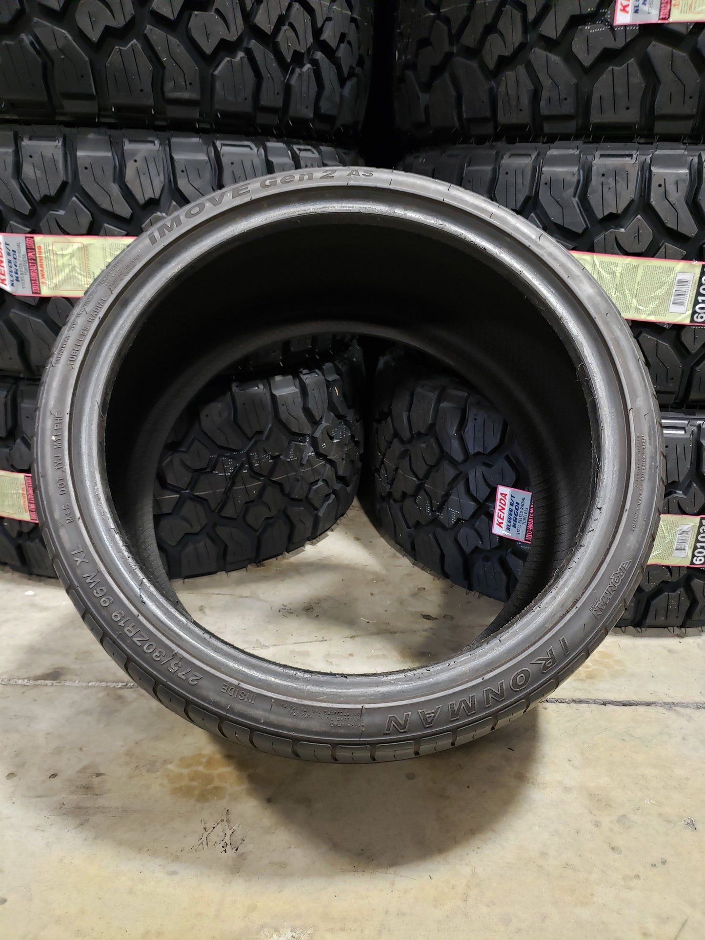 SINGLE 275/30R19 IronMan iMove GEN 2 AS 96 XL - Used Tires