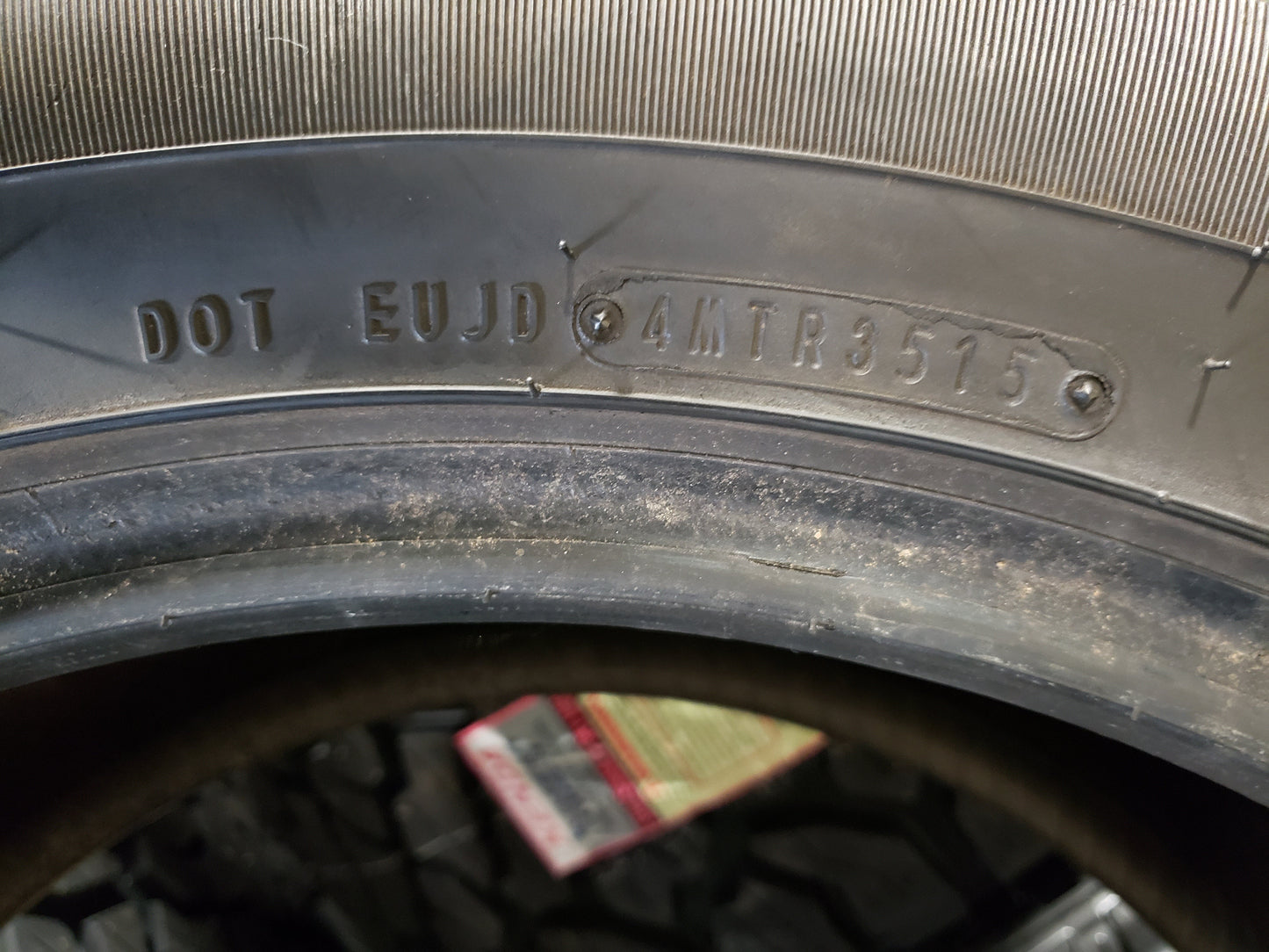 SINGLE 285/50R20 Dunlop Grandtrek PT 2A 111 V SL - Used Tires