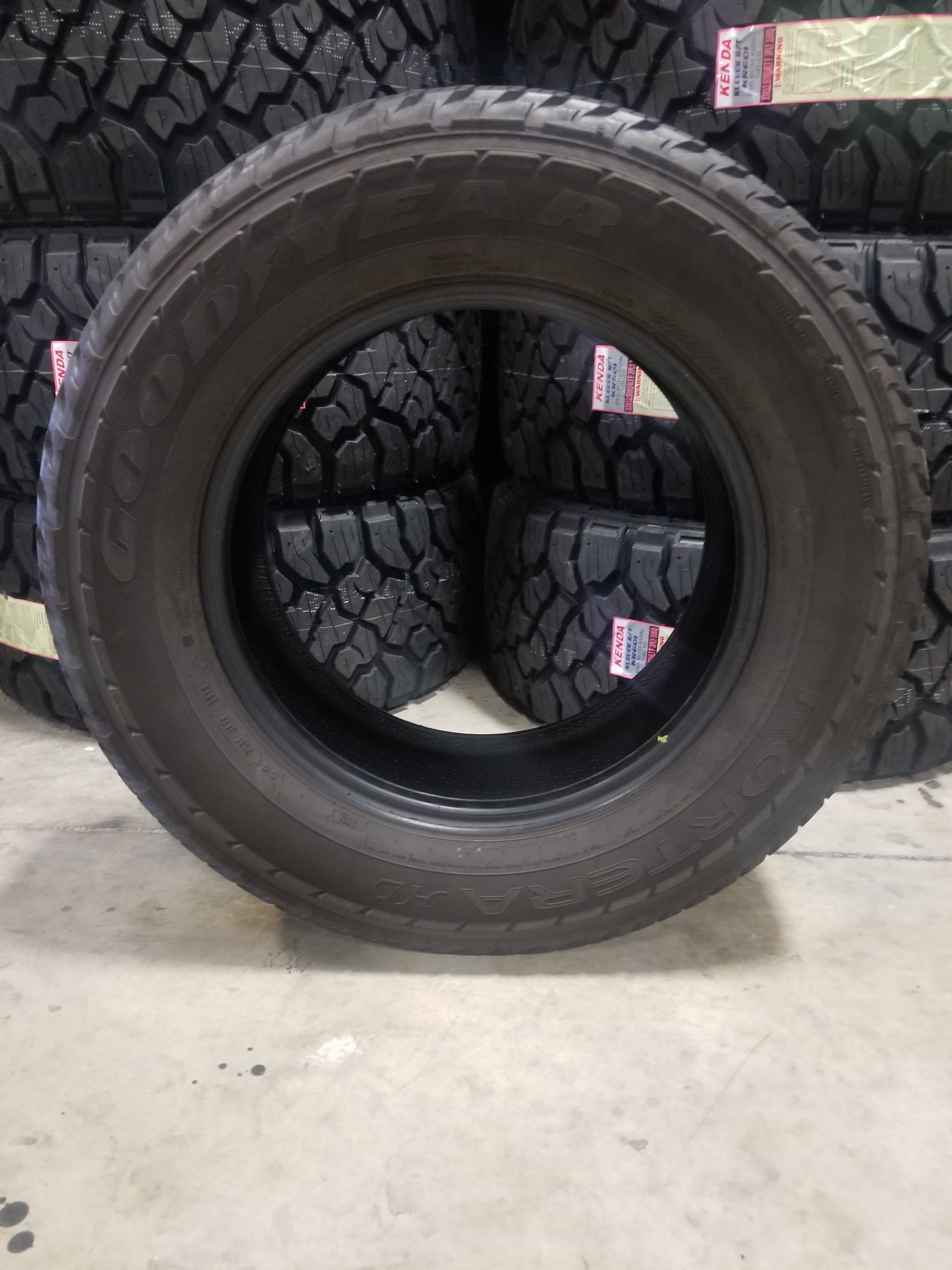 SET OF 4 245/65R17 Goodyear Fortera HL 105 T SL - Used Tires