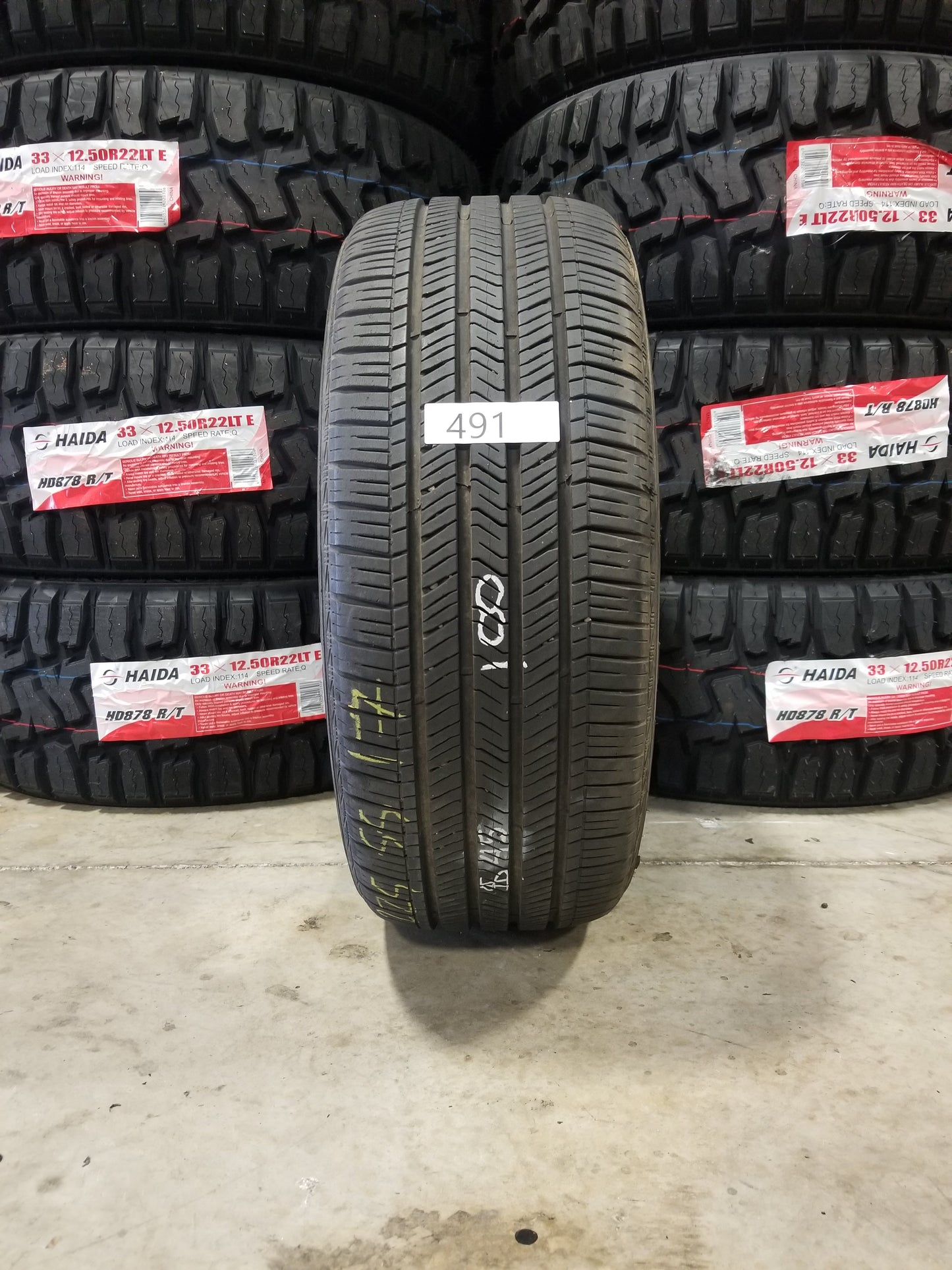 SET OF 4 225/55R17 GoodYear Assurance 95 H SL - Used Tires
