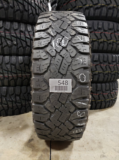 SET OF 2 275/70R18 Goodyear Wrangler Duratrac 125/122 R E - Used Tires
