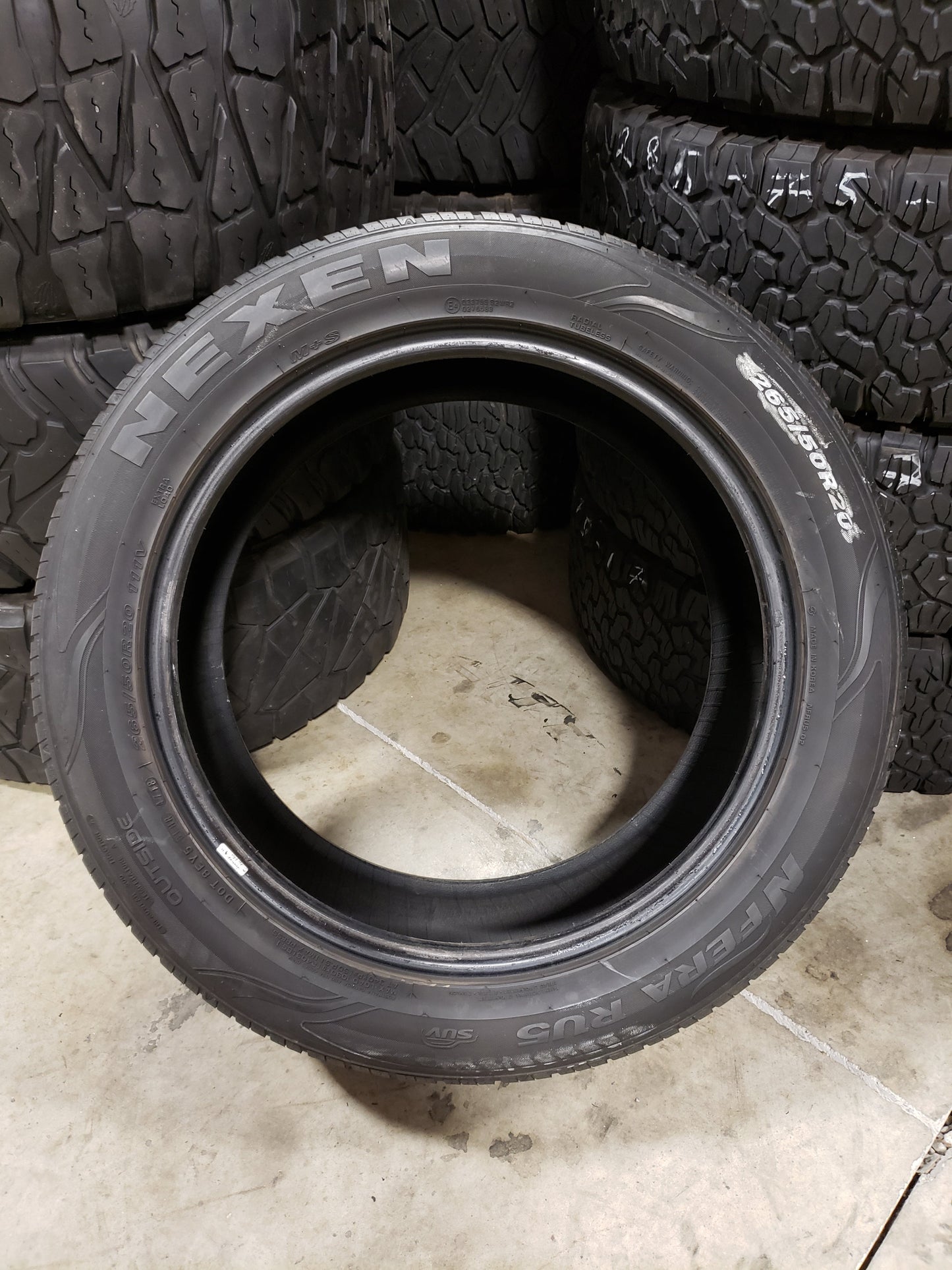 SET OF 2 245/50R20 Nexen Nfera RU5 (suv) 111 V XL - Used Tires