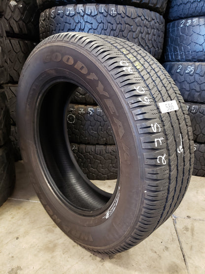 SET OF 2 275/60R20 Goodyear Wrangler SR-A 114 S SL - Used Tires