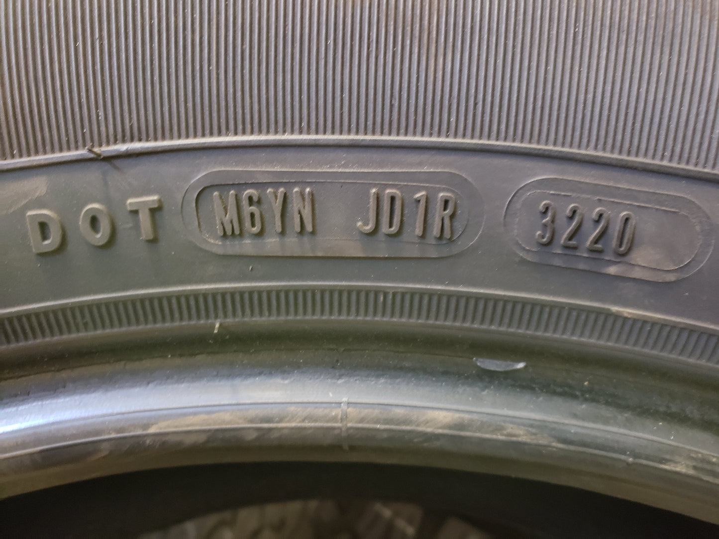 SET OF 2 275/60R20 Goodyear Wrangler SR-A 114 S SL - Used Tires