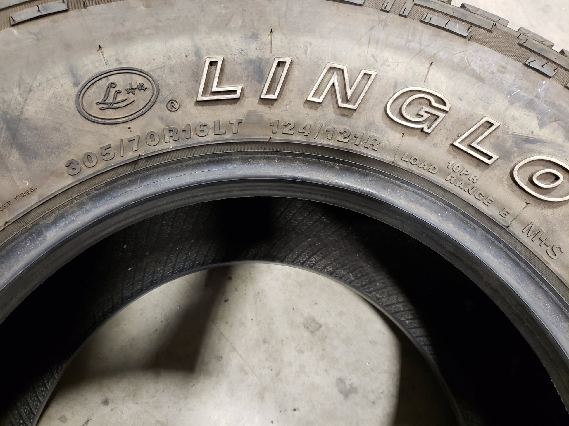 SINGLE 305/70R16 Linglong CrossWind A/T 124/121 R E - Used Tires