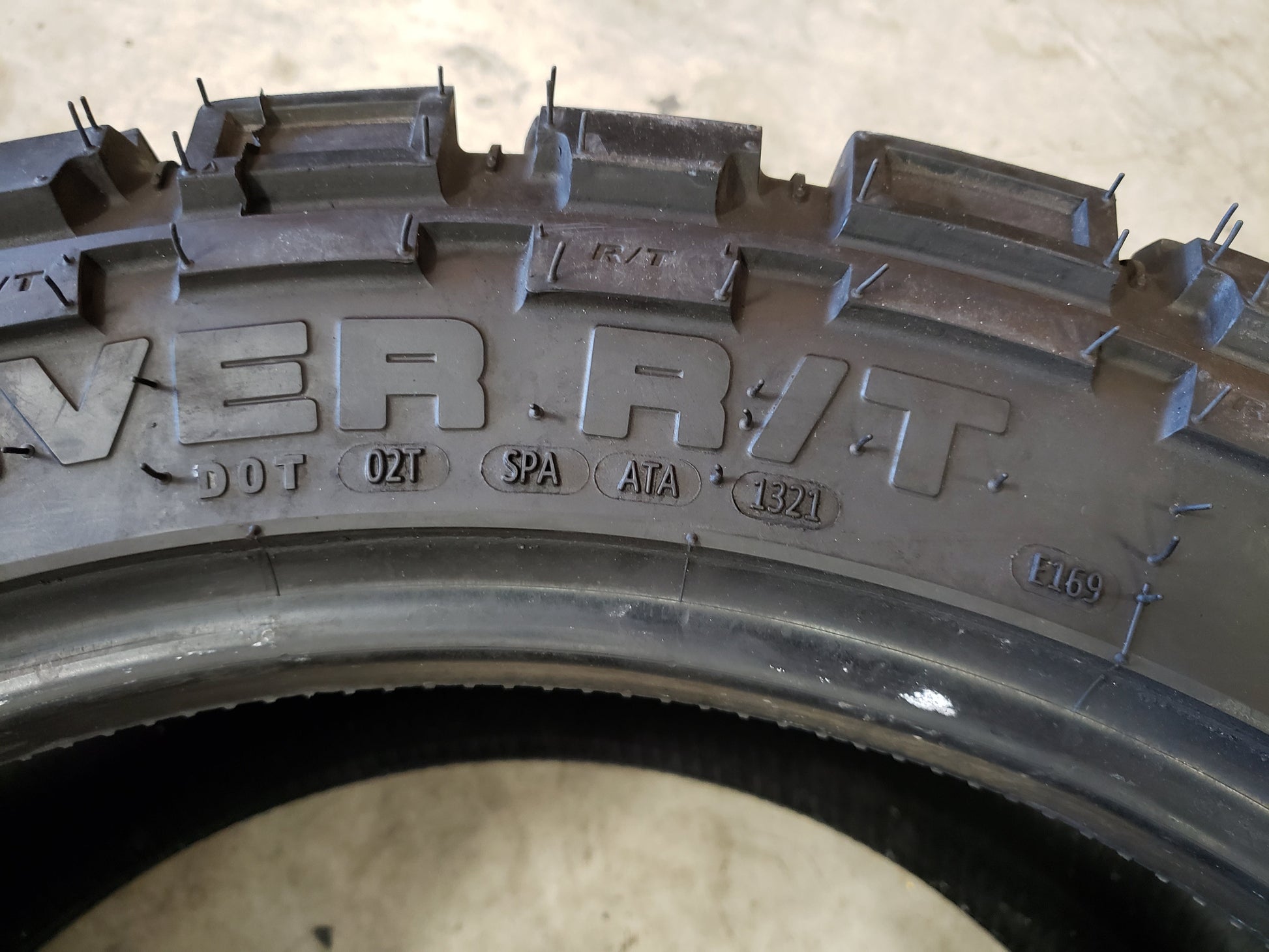 SINGLE 33X12.50R22 Kenda Klever R/T 114 R F - Used Tires