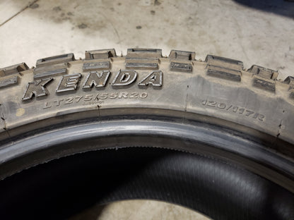 SINGLE 275/55R20 Kenda Klever R/T 120/117 R E - Premium Used Tires