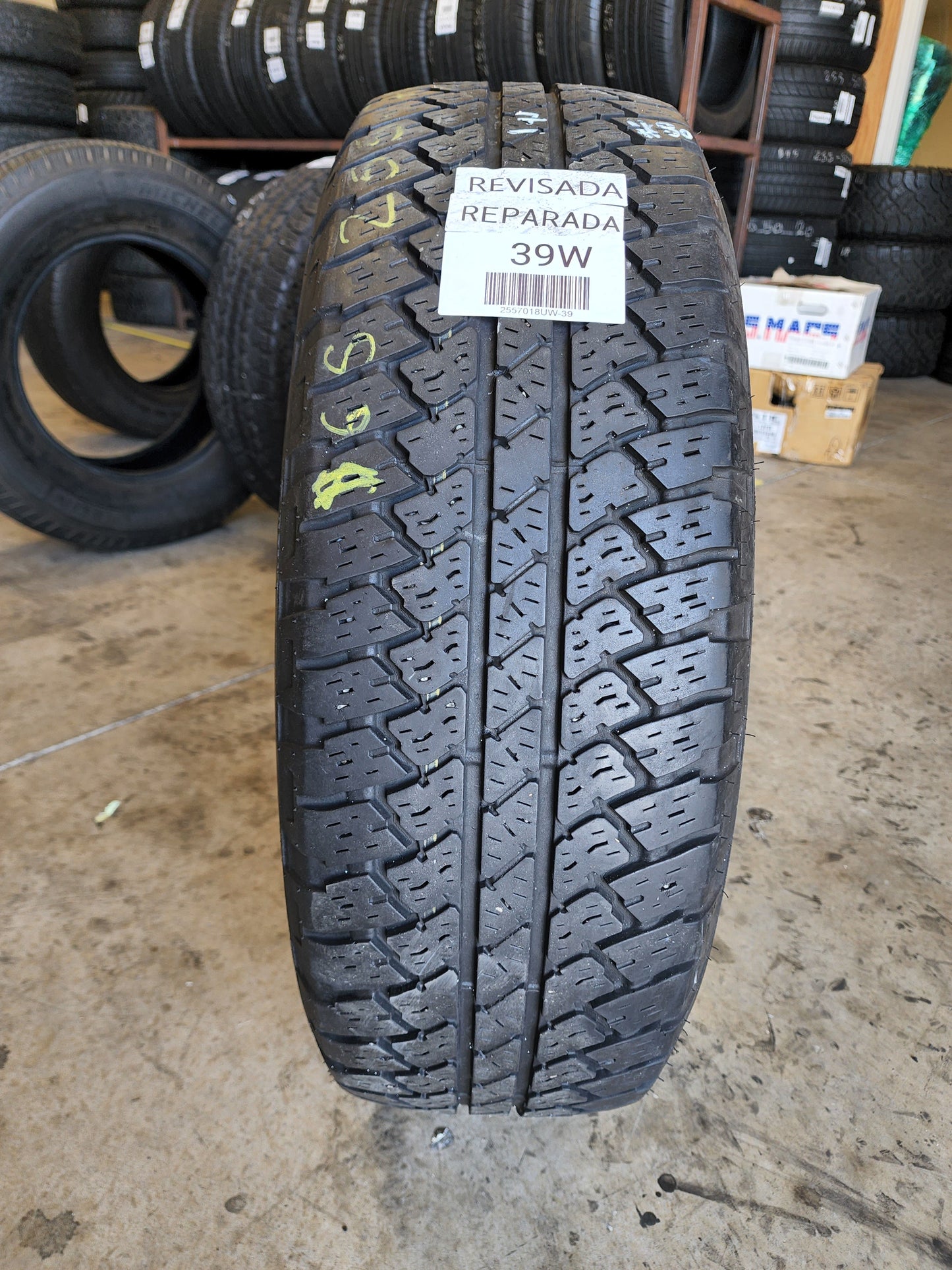 SET OF 2 255/70R18 Bridgestone Dueler A/T 112 S SL - Used Tires