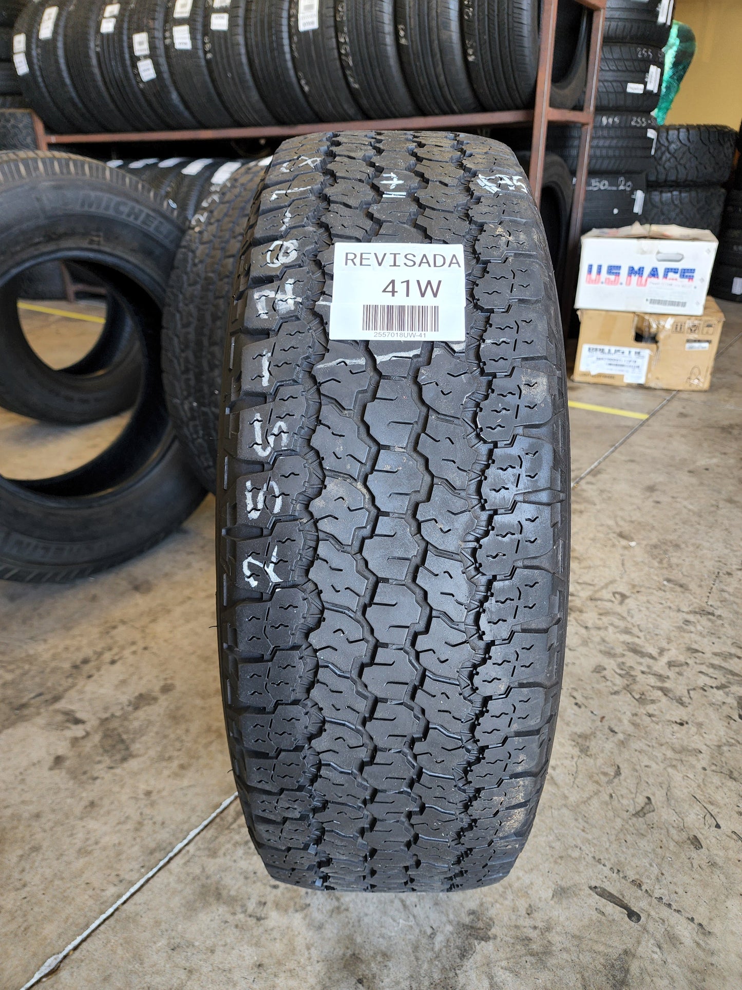 SET OF 3 255/70R18 Goodyear Wrangler Adventure 113 T SL - Used Tires