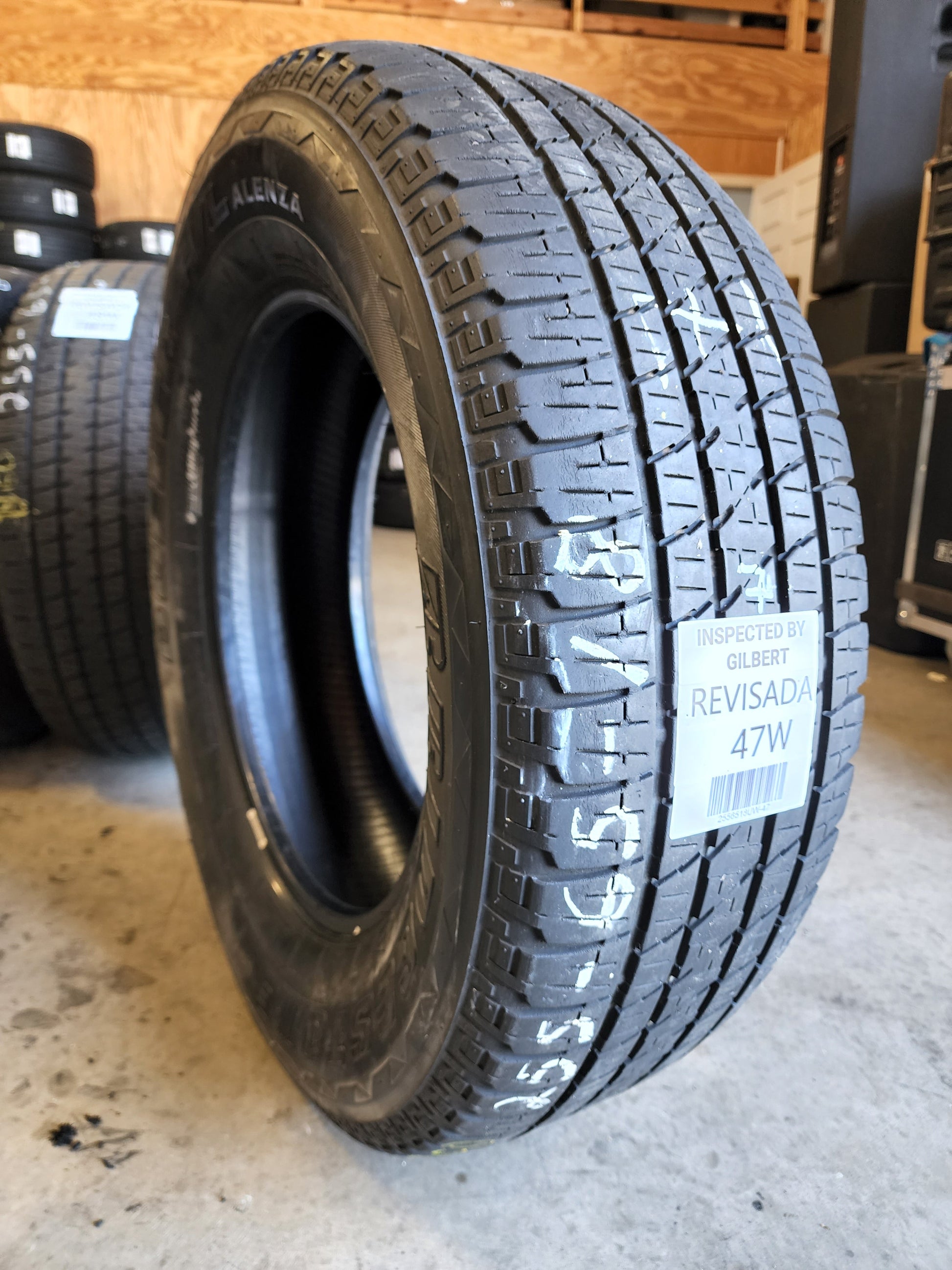 SET OF 2 255/65R18 Bridgestone Dueler H/L 111 T SL - Used Tires