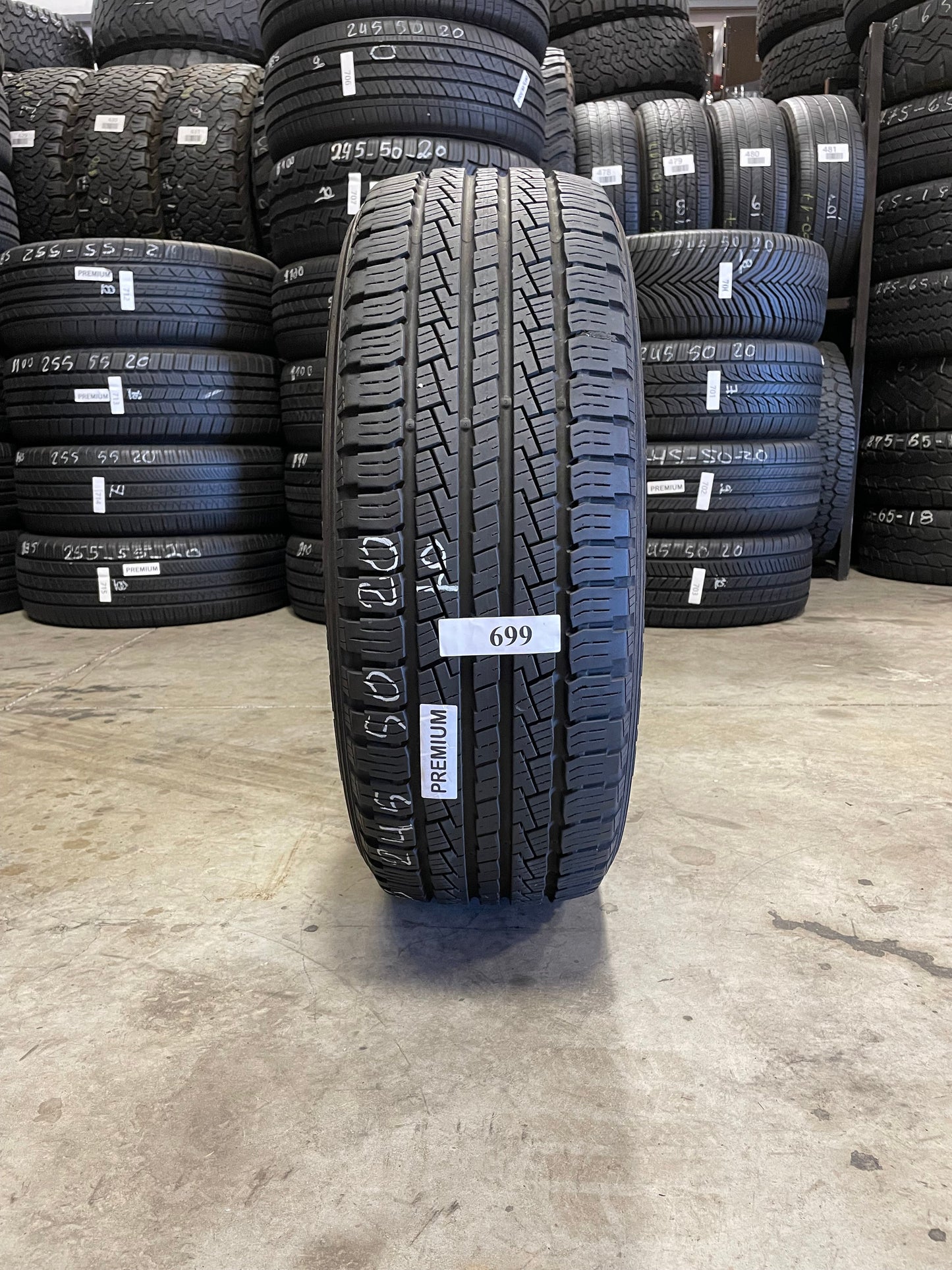SINGLE 245/50R20 Pirelli Scorpion STR 102 H SL - Premium Used Tires