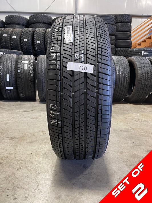 SET OF 2 245/50R20 Bridgestone Ecopia H/L 422 Plus 102 H SL - Premium Used Tires