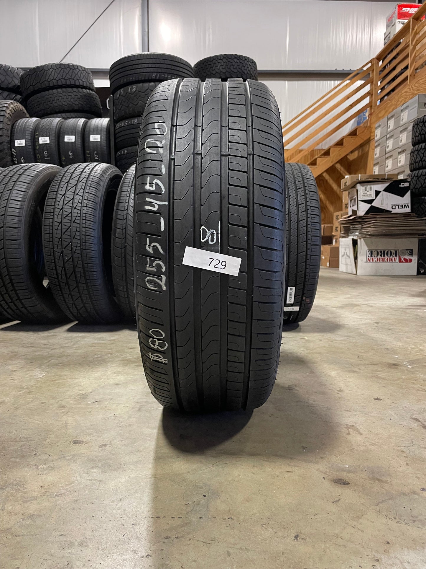SINGLE 245/45R20 Pirelli Scorpion Verde Runflat 101 W XL - Premium Used Tires