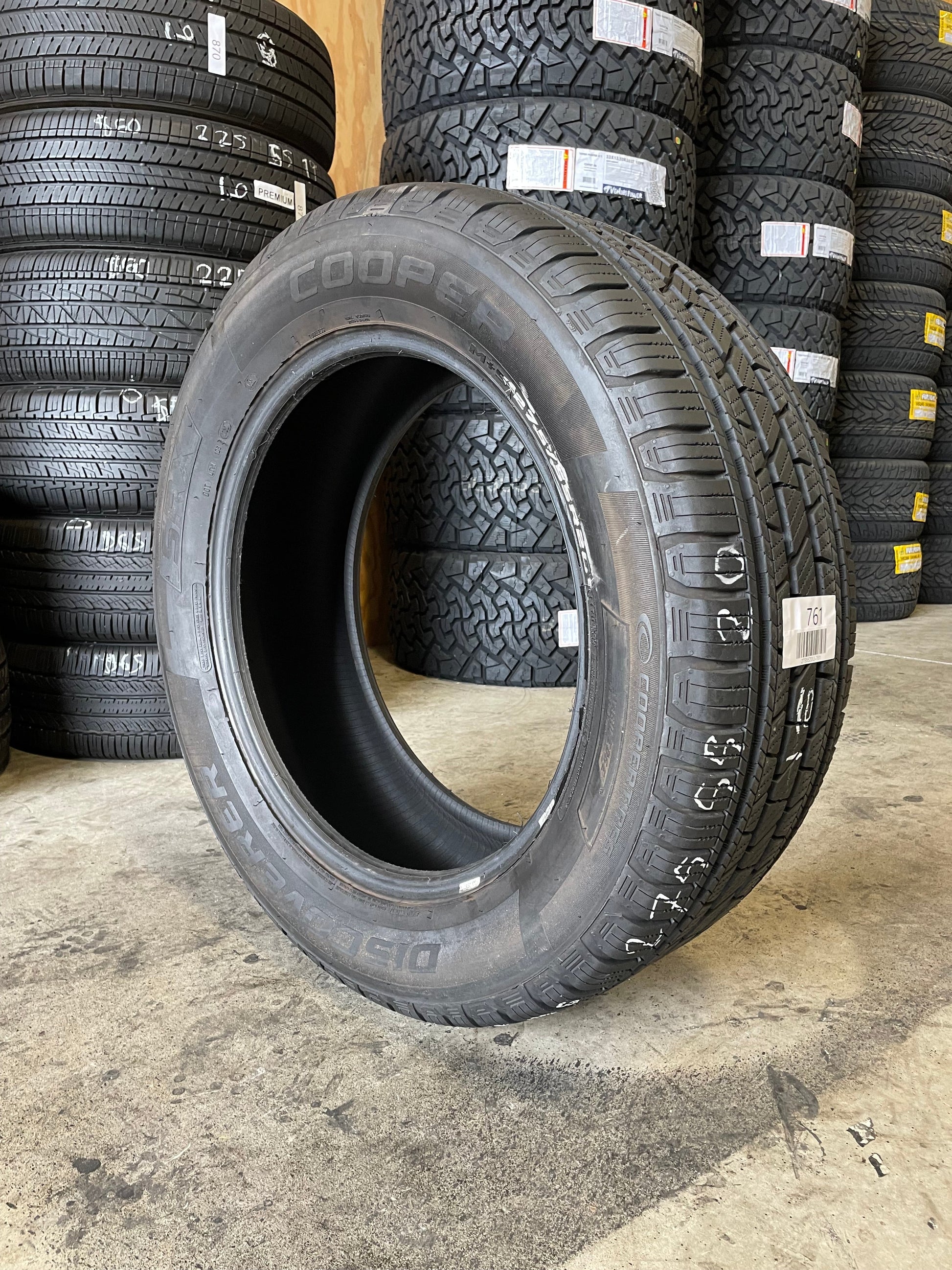 SINGLE 275/55R20 Cooper Discover SRX 117 H XL - Premium Used Tires