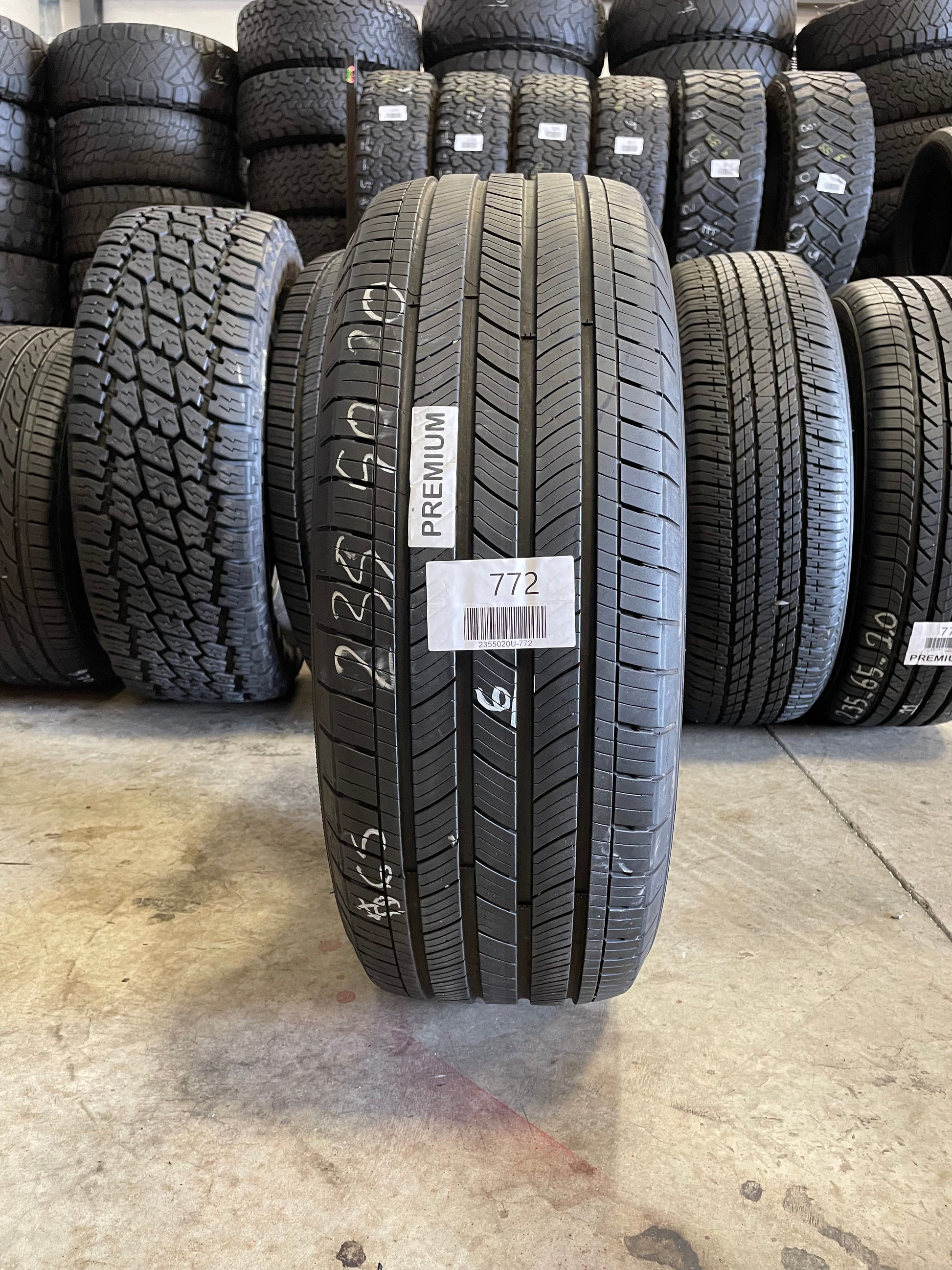 SINGLE 235/50R20 Michelin Primacy A/S 100 V SL - Premium Used Tires