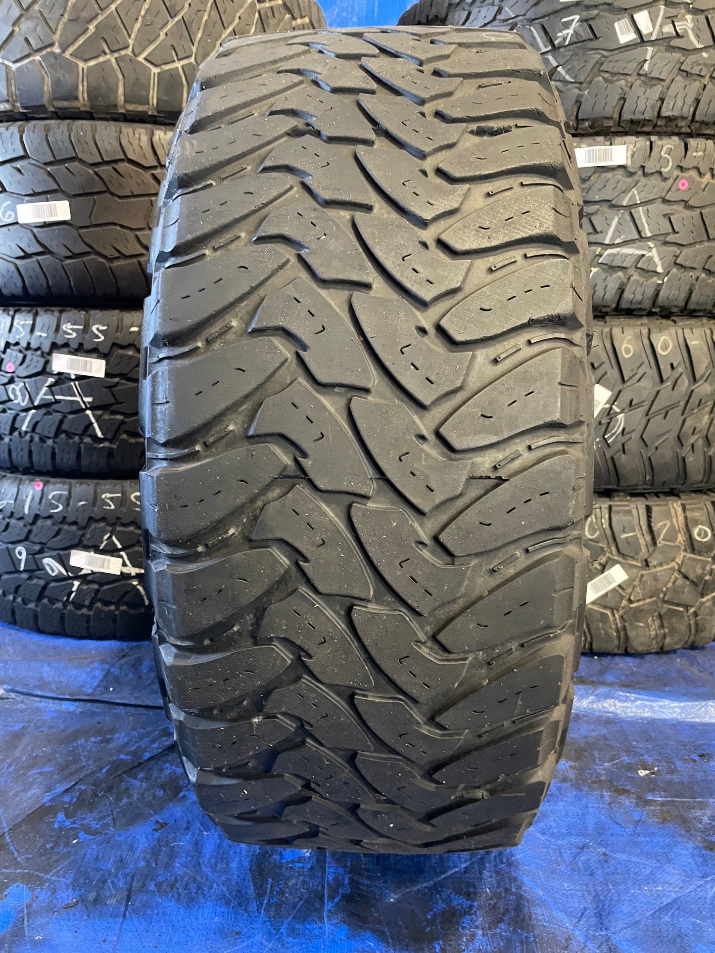 SET OF 2 35x12.50R20 Toyo Open Country M/T 121Q E - Used Tires