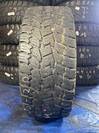 PAIR OF 295/60R20 Toyo Open Country AT II 126/123S E - Used Tires