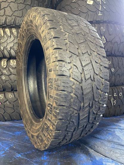 PAIR OF 295/60R20 Toyo Open Country AT II 126/123S E - Used Tires