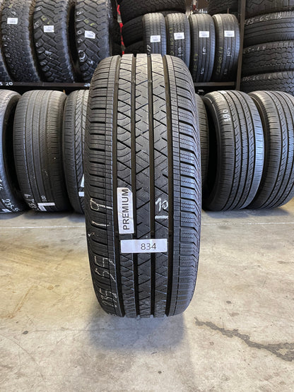 SET OF 4 235/55R19 Continental Crosscontact LX Sport 101 H SL - Used Tires