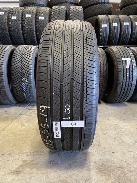 SINGLE 235/55R19 Michelin Primacy A/S 101 H SL - Premium Used Tires