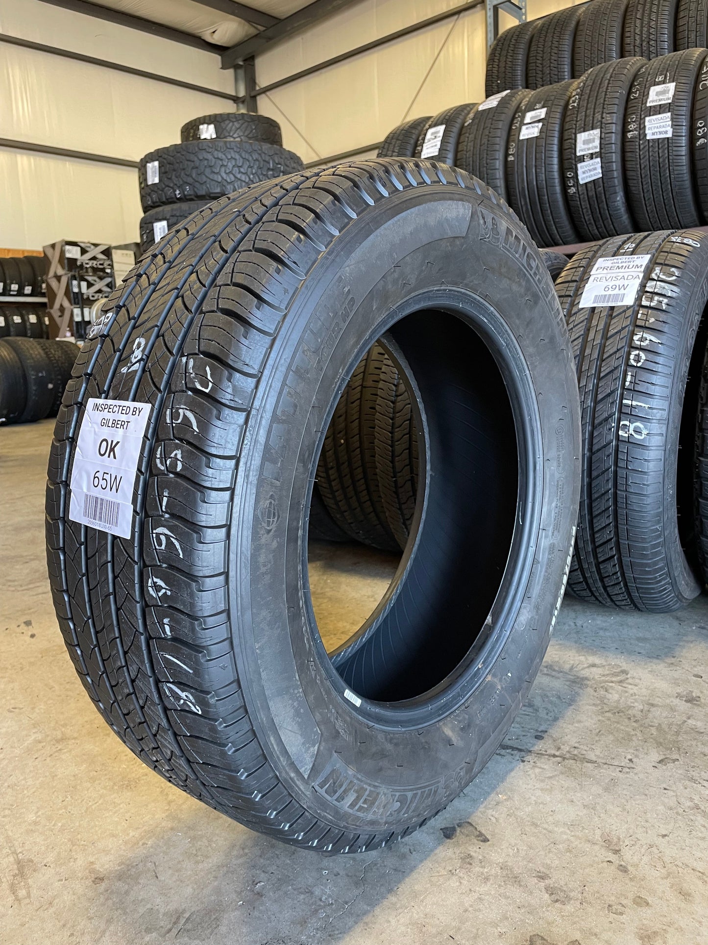 SET OF 3 265/60R18 Michelin Latitude Tour HP 109 H SL - Used Tires