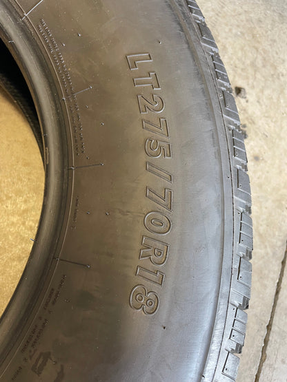 SINGLE 275/70R18 Firestone Transforce HT 125/122 S E - Premium Used Tires