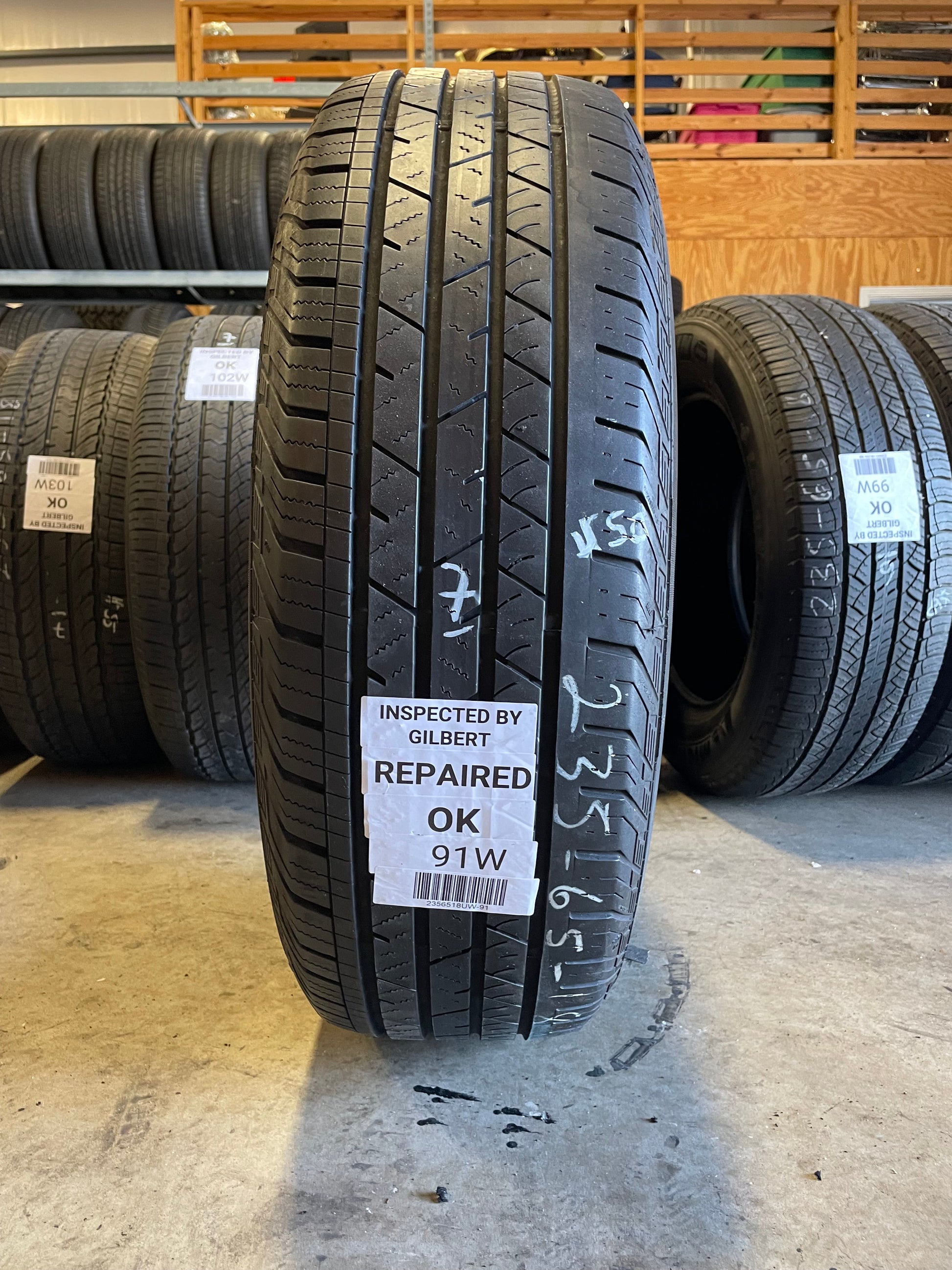 SET OF 4 235/65R18 Continental Crosscontac LX Sport 106 H SL - Used Tires
