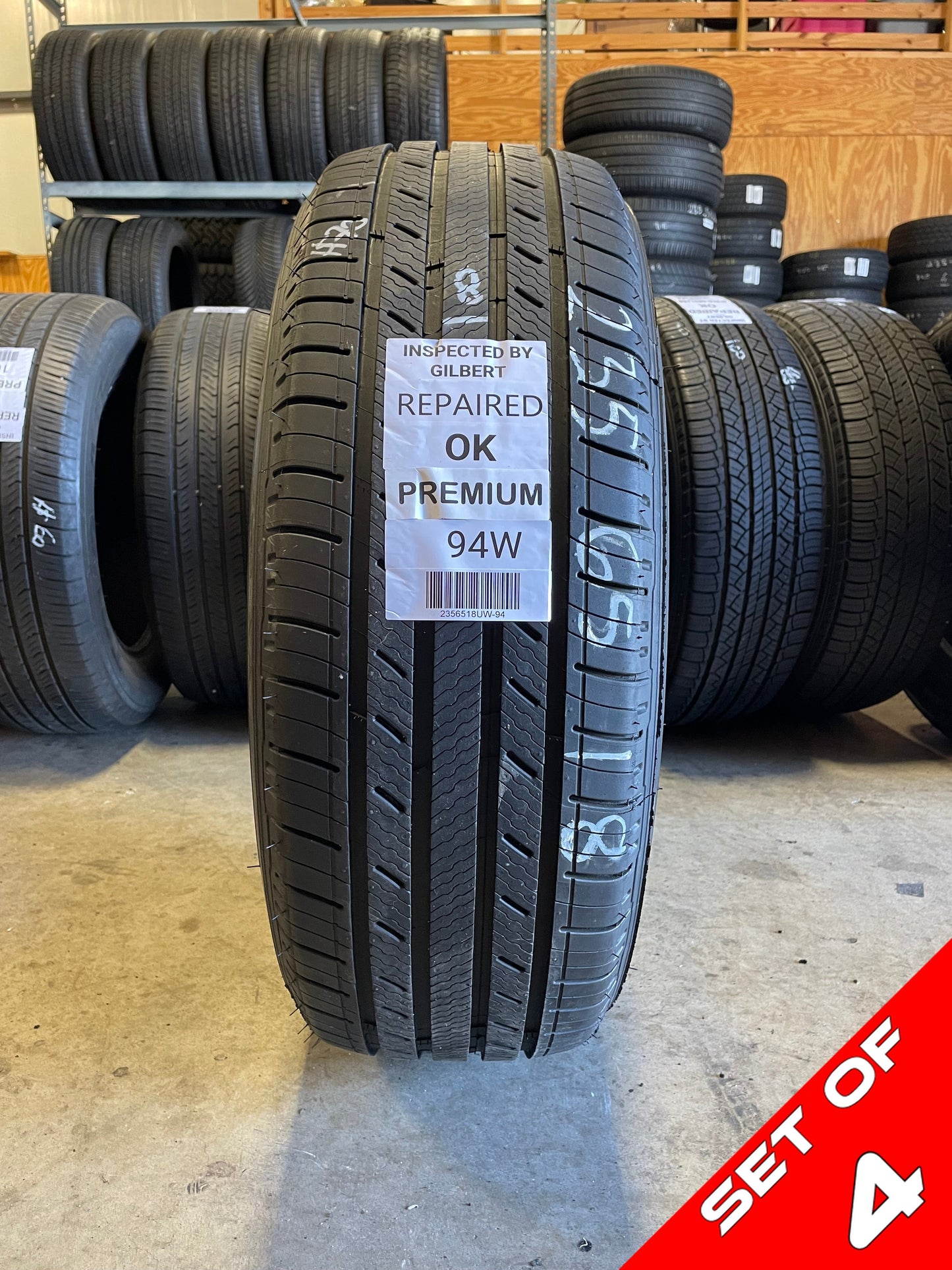 SET OF 4 235/65R18 Michelin Premier LTX 106 V SL - Used Tires
