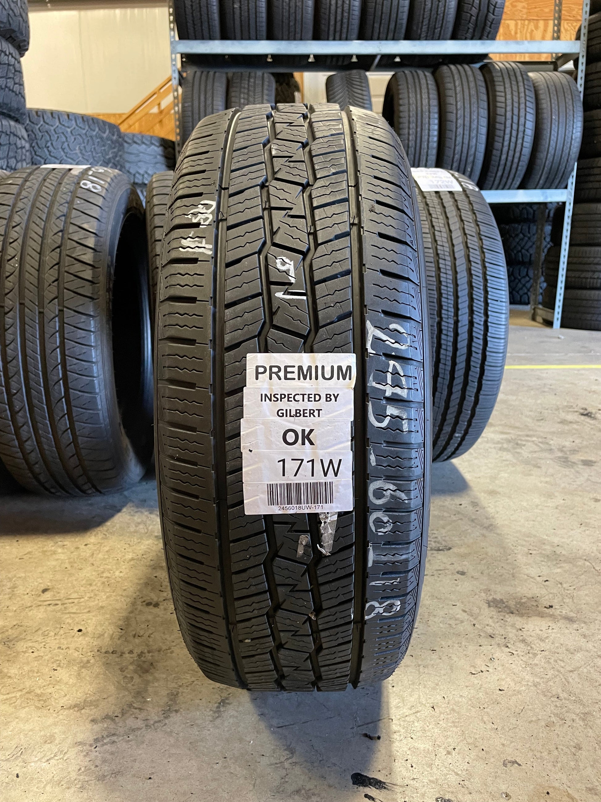 SET OF 2 245/60R18 Fortune Tormenta H/T 105 H SL - Premium Used Tires