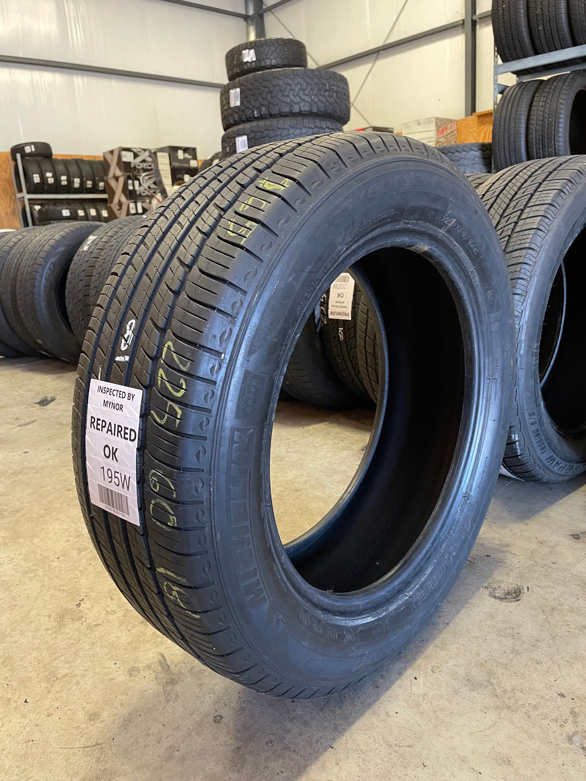 SET OF 2 225/60R18 Michelin Primacy MXM4 100 H SL - Used Tires