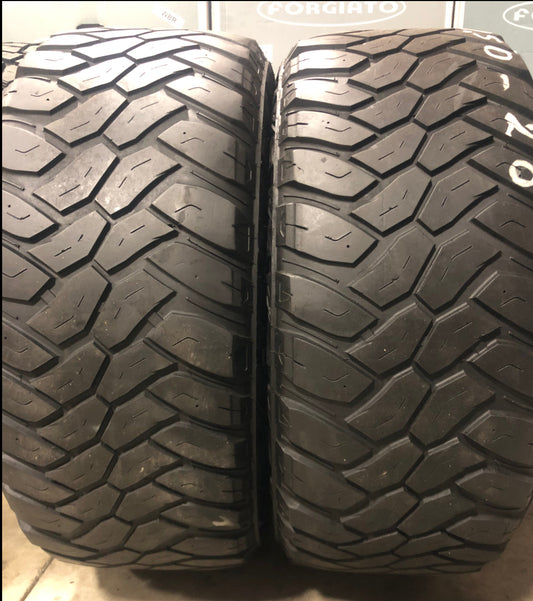 SET OF 2 33x12.50R20 Duraturn Travia M/T - Used Tires