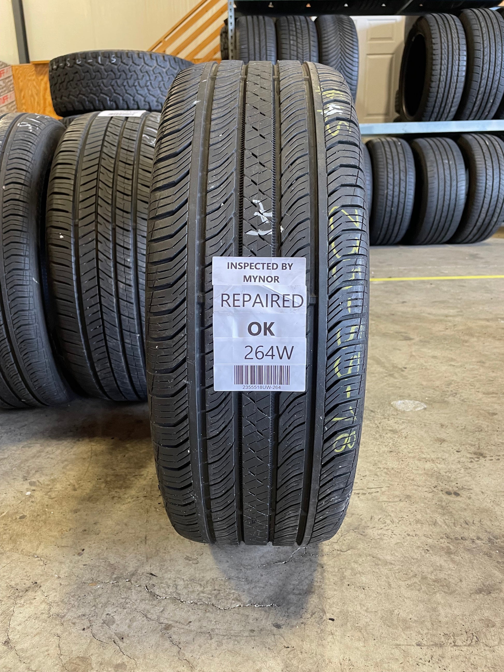 SINGLE 235/55R18 Continental ProContact TX 100 H SL - Used Tires