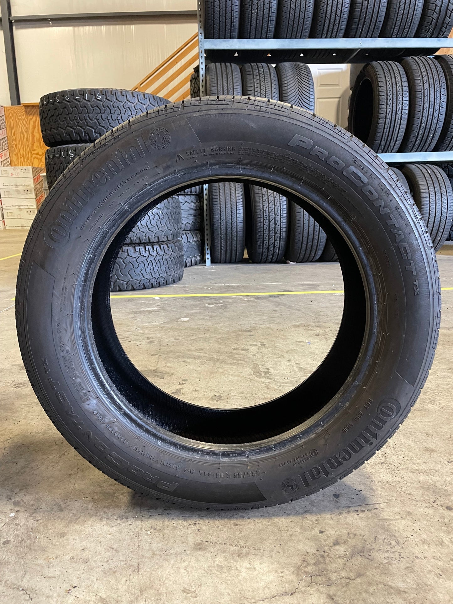 SINGLE 235/55R18 Continental ProContact TX 98 H SL - Used Tires