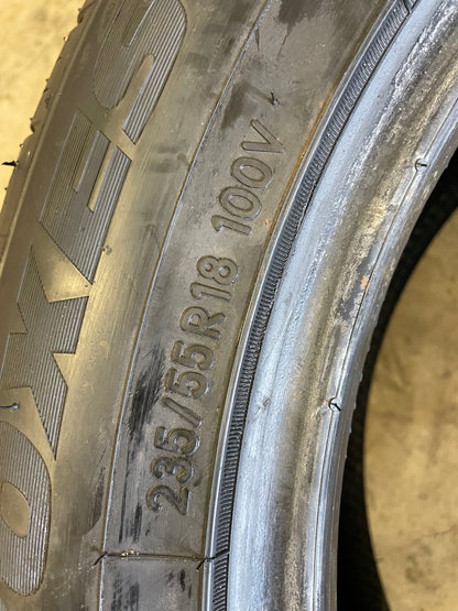 SINGLE 235/55R18 Toyo Proxes Sport A/S 100 V SL - Used Tires