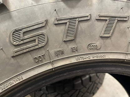 SET OF 2 37x12.50R20 Cooper Discoverer STT Pro 126Q E - Used Tires