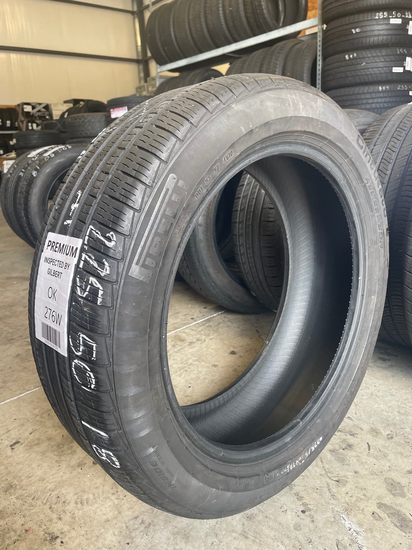 SET OF 2 225/50R18 Pirelli Cinturato P7 95 V SL - Premium Used Tires