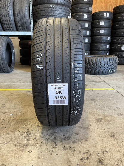 SINGLE 245/50R18 Michelin Primacy mxm4 99 V SL - Used Tires