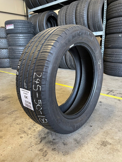 SINGLE 245/50R18 Michelin Primacy mxm4 99 V SL - Used Tires