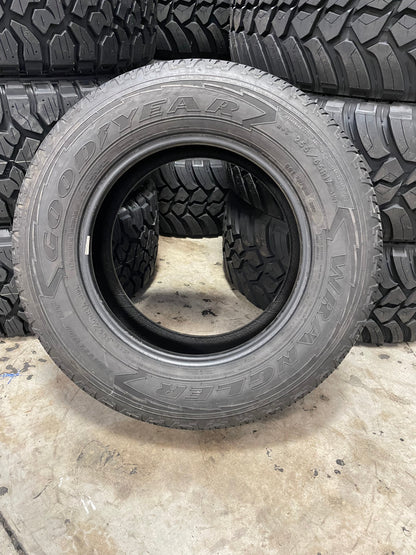 SINGLE 255/65R17 Goodyear Wrangler Fortitude HT 110 T 2337LBS - Used Tires