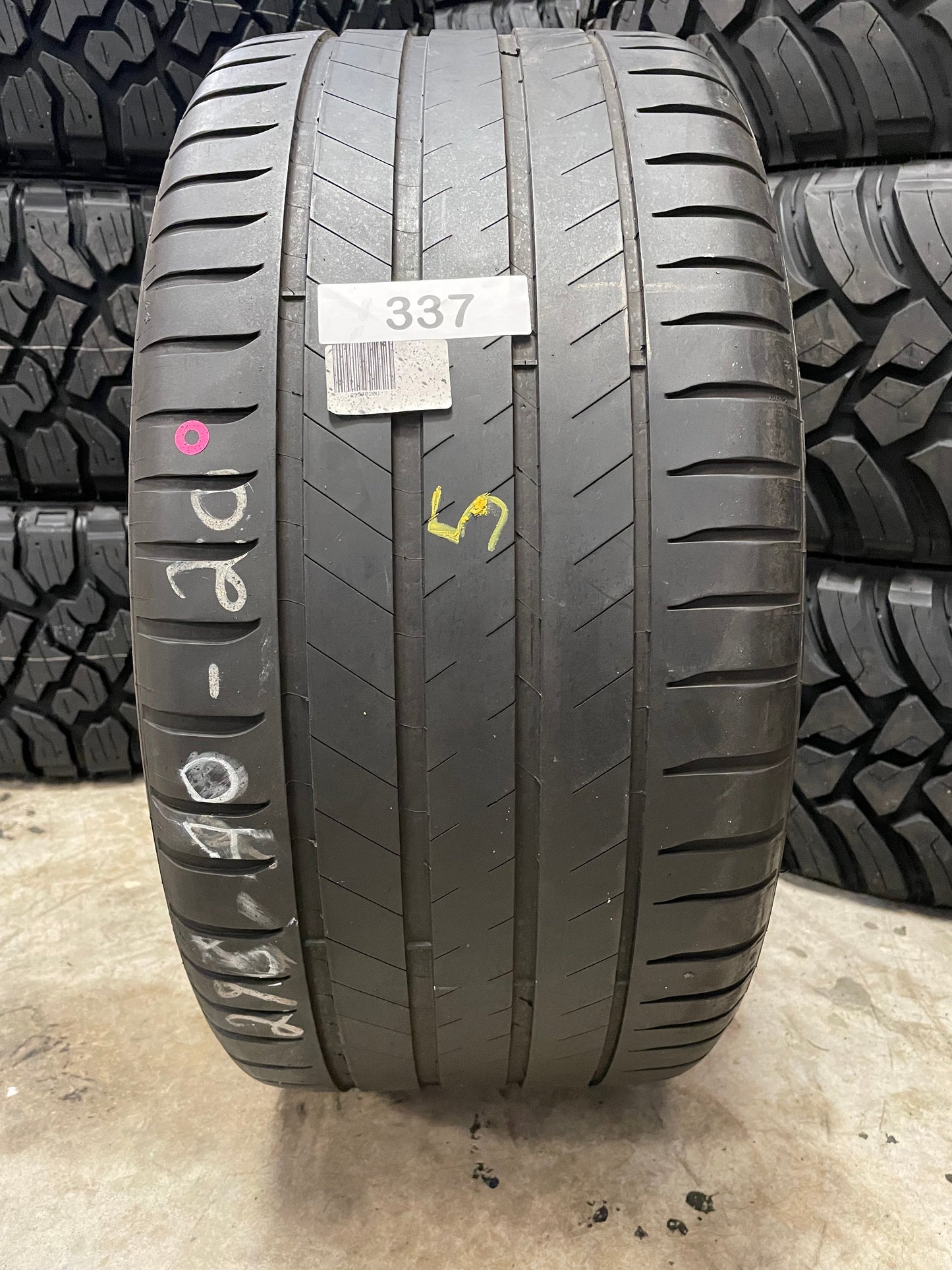SINGLE 295/40R20 Michelin Latitude Sport 3 106 Y XL - Used Tires