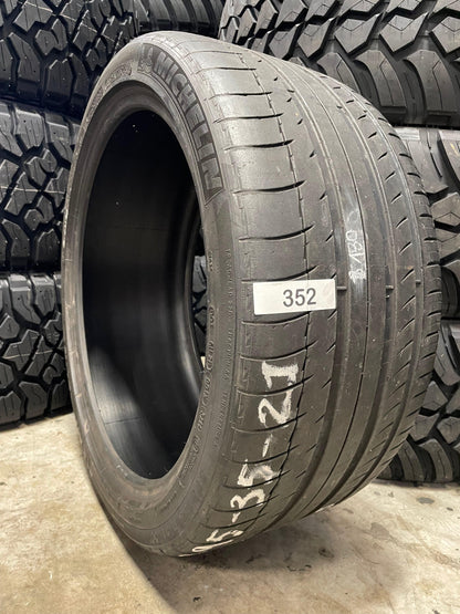SET OF 2 295/35R21 Michelin Latitude Sport 107 Y XL - Used Tires