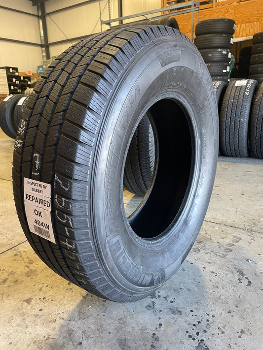 SINGLE 255/75R17 Michelin Defender LTX M/S 115 T SL - Used Tires