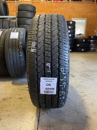 SET OF 4 255/65R17 Goodyear Wrangler Fortitude HT 110T SL - Used Tires