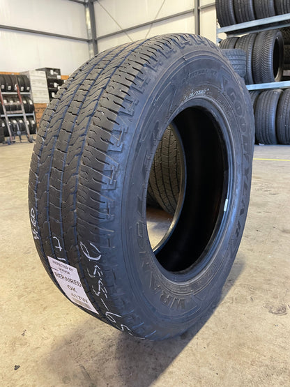 SET OF 3 255/65R17 Goodyear Wrangler Fortitude HT 110 T SL - Used Tires
